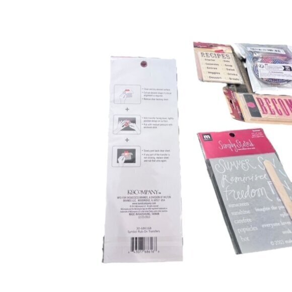 Craft Lot Stickers and More Scrapbooking Card Making Embellishments NEW - Picture 4 of 16